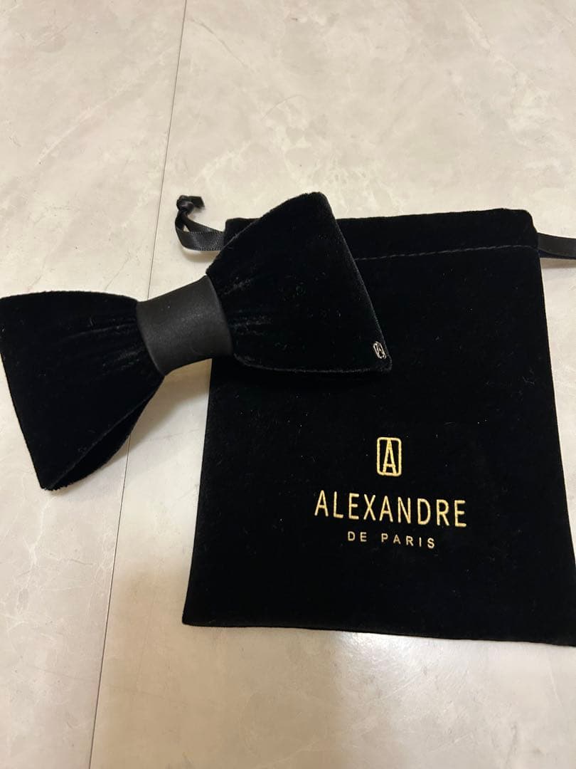 ALEXANDRE DE PARIS ブラックヘアアクセサリー最終お値下げ✨