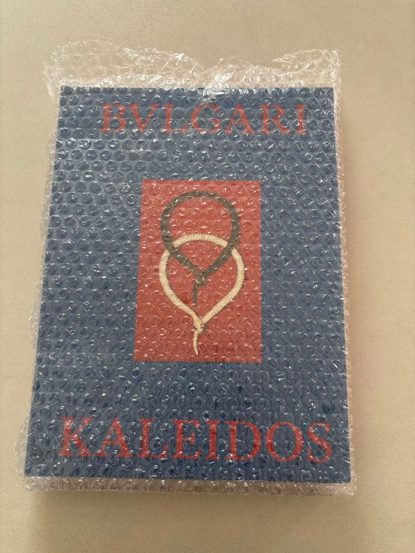 【未開封】BVLGARI KALEIDOS ブルガリ展　図録 青表紙