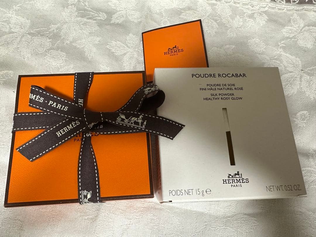 希少❗【新品】HERMES フェイスパウダー プードル ロカバール リミテッド