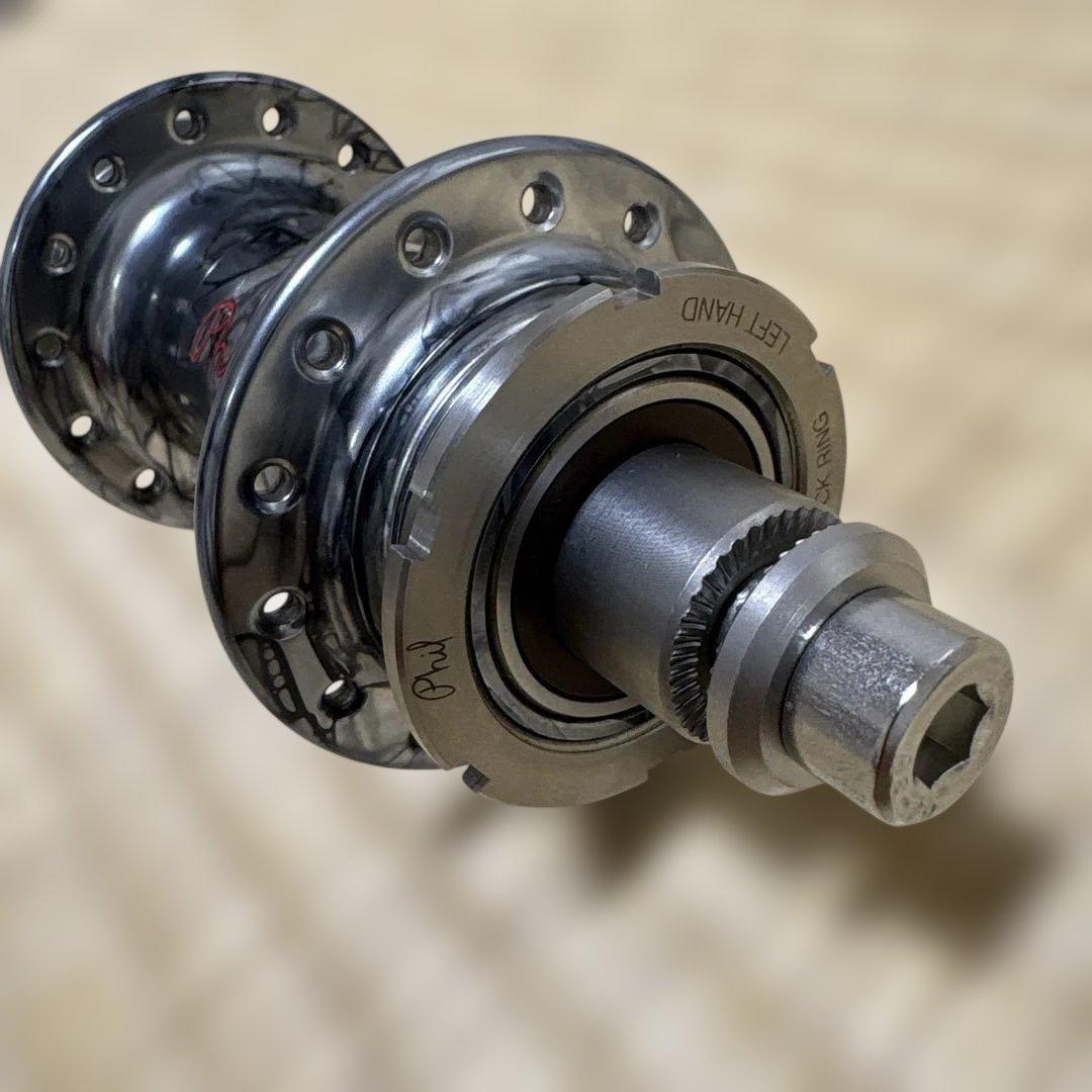 *PHILWOOD×MASH* low flange track hub 28h