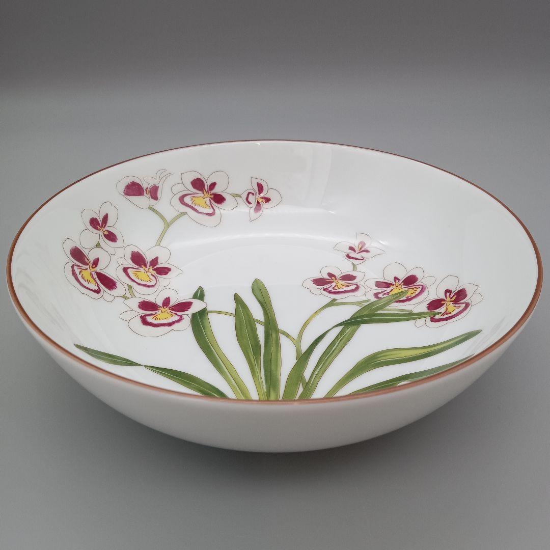 HERMES エルメス オルキデ NO.15 ボウル 蘭