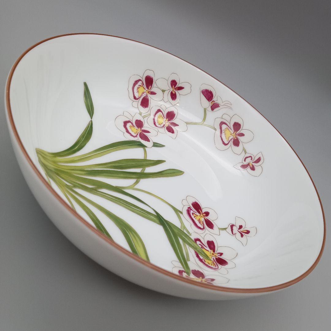 HERMES エルメス オルキデ NO.15 ボウル 蘭