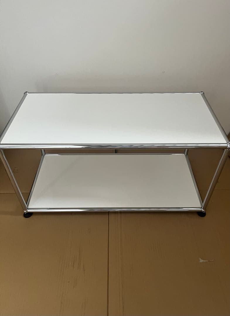 USMハラー　ローボード　ローテーブル　ピュアホワイト