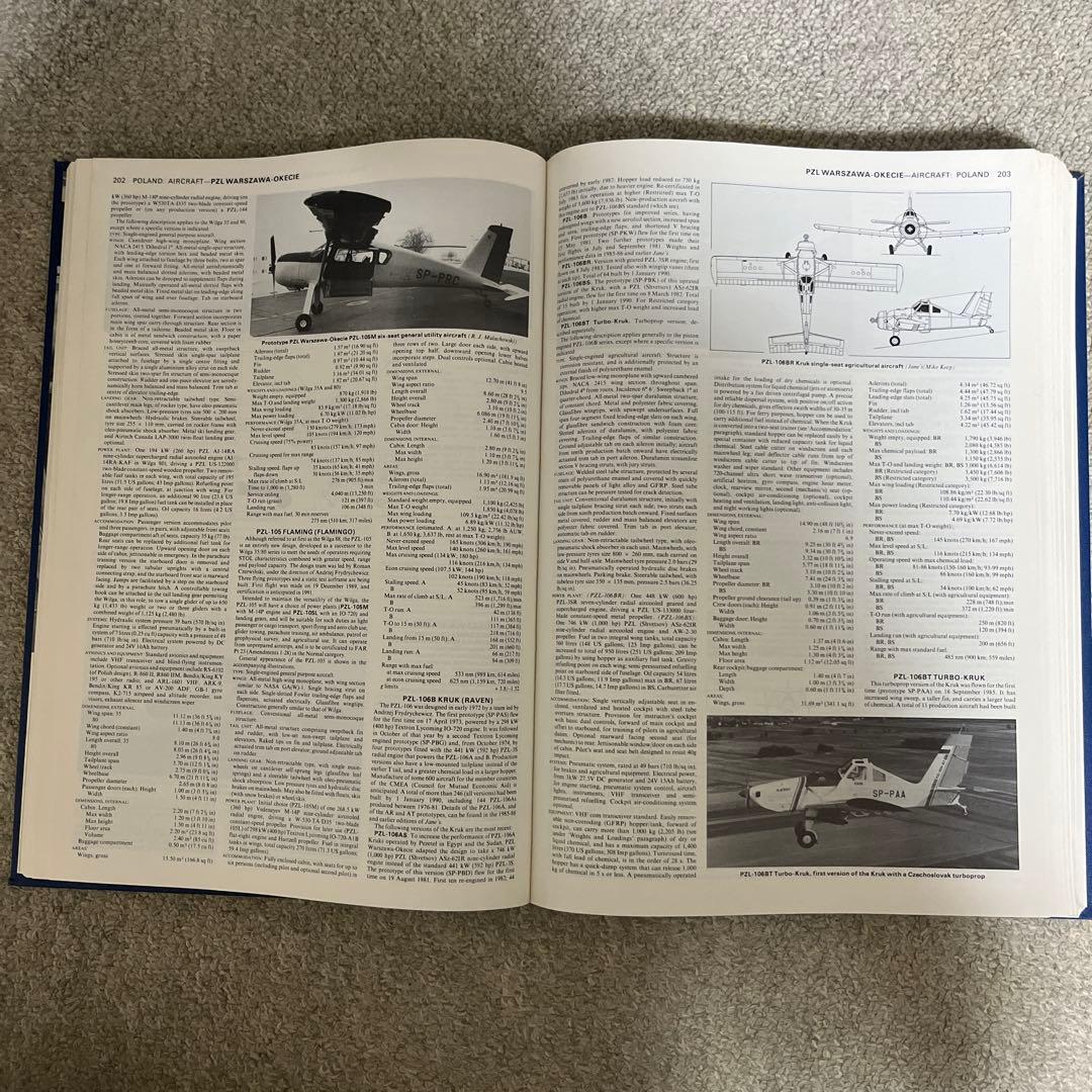 洋書 JANE'S ALL THE WORLD'S AIRCRAFT 1990-91