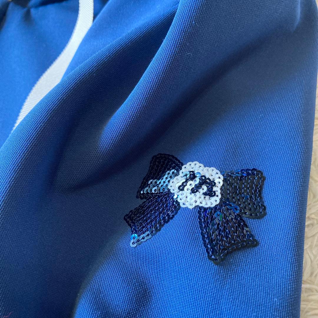 【近年】未使用に近い　エムズグレイシー　ジップアップ　ロングパーカー　リボン40