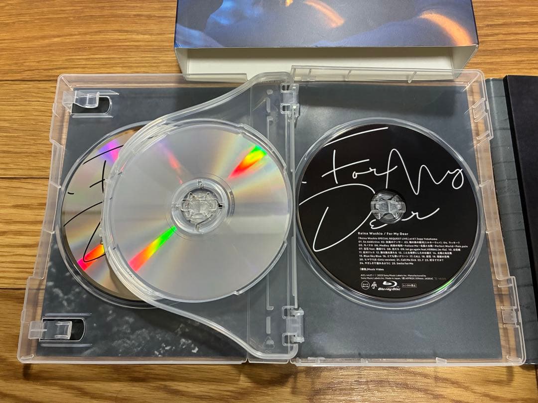 鷲尾伶菜 For My Dear 初回生産限定盤 CD Blu-ray