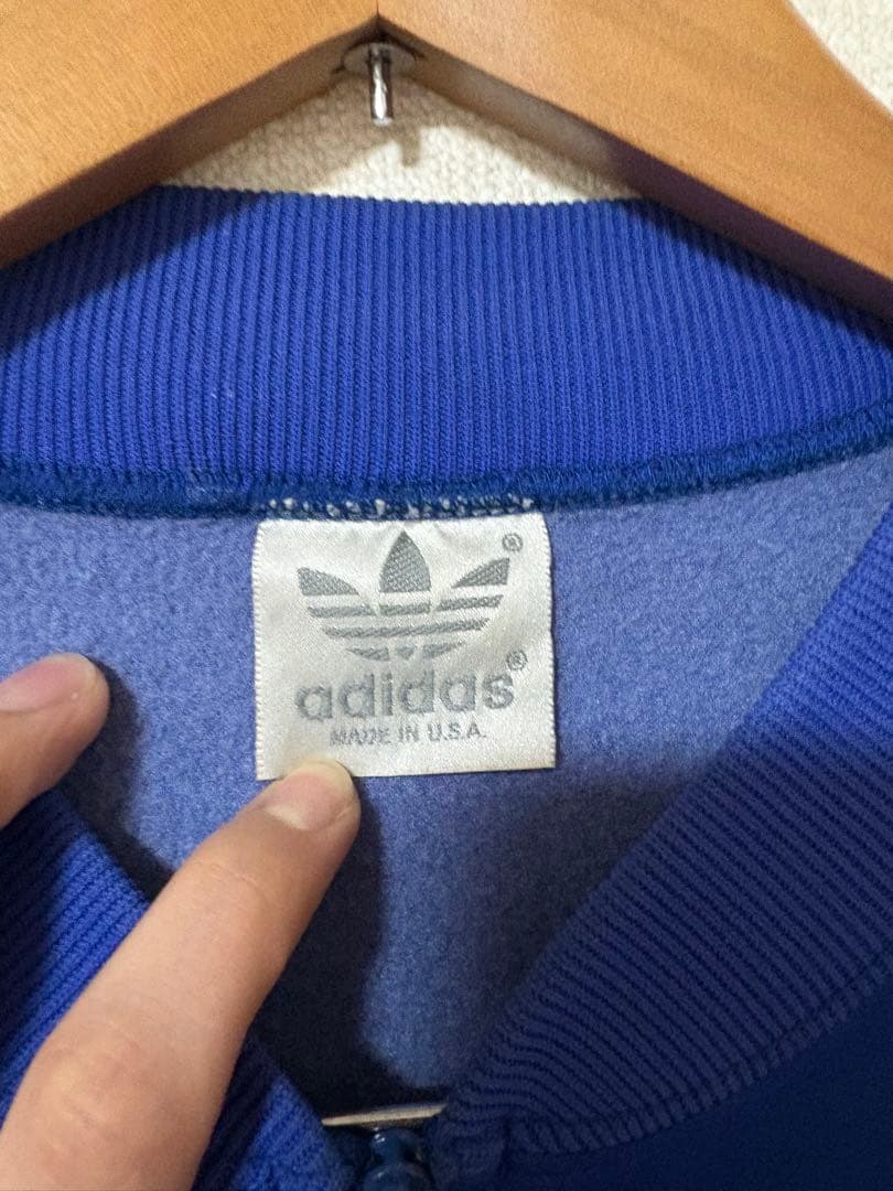 80s adidas atp ジャージ　セットアップ　USA製　トリコカラー