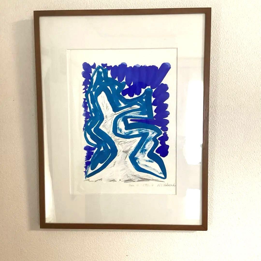 彦坂直嘉　ドローイング　1999年　現代アート　1点もの