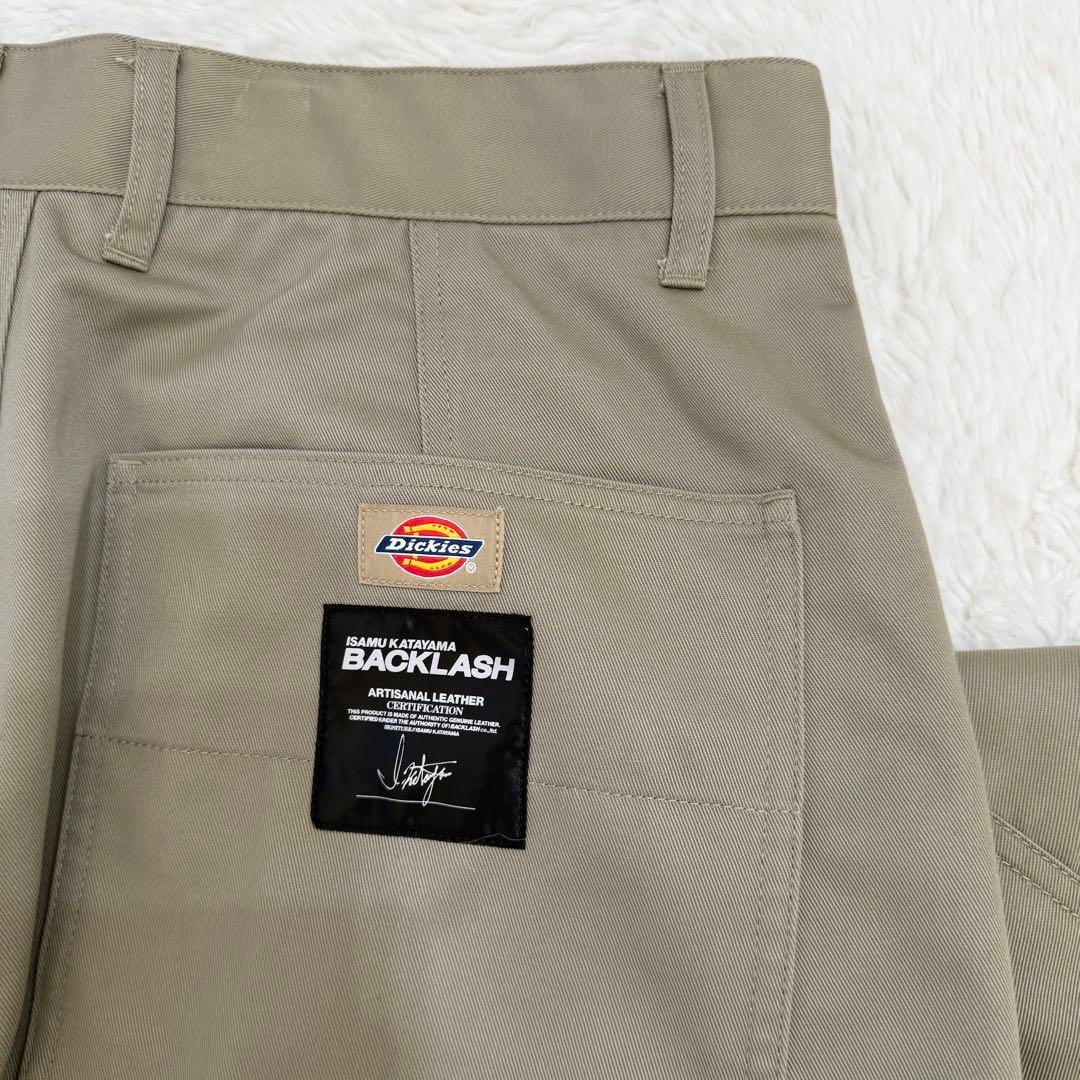 新品 イサムカタヤマバックラッシュ×ディッキーズ ダブルニーパンツ Lサイズ