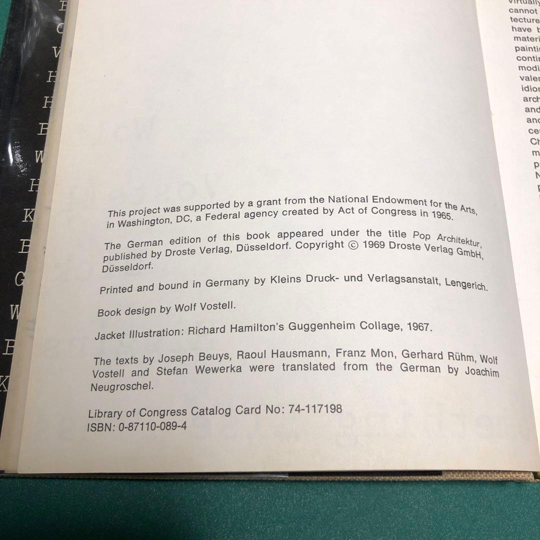 【1969年初版本】FANTASTIC ARCHITECTURE【ヴィンテージ】