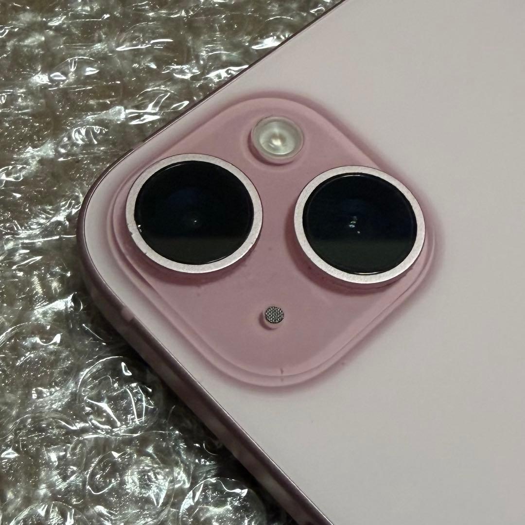 iPhone15 256GB 本体 ピンク バッテリー76%