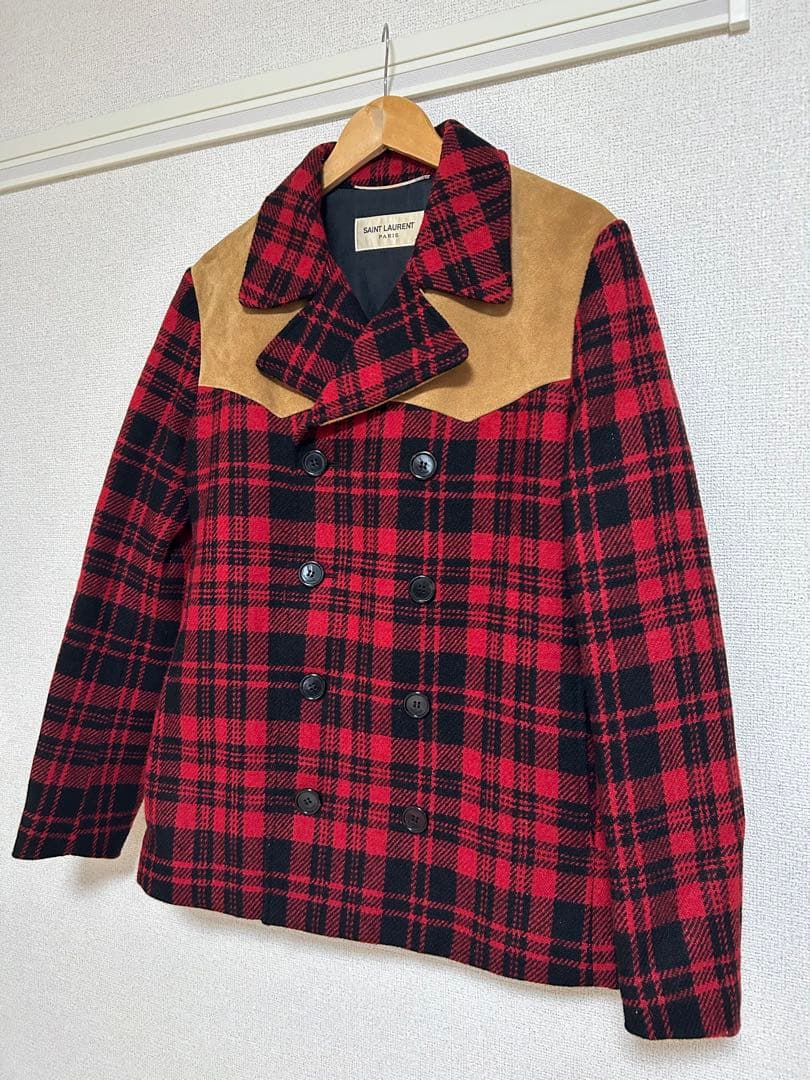 美品‼︎希少‼︎ 46 サンローランパリ　エディ期　コート アウター