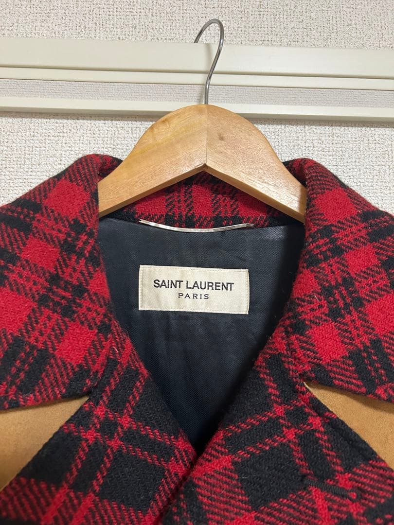 美品‼︎希少‼︎ 46 サンローランパリ　エディ期　コート アウター