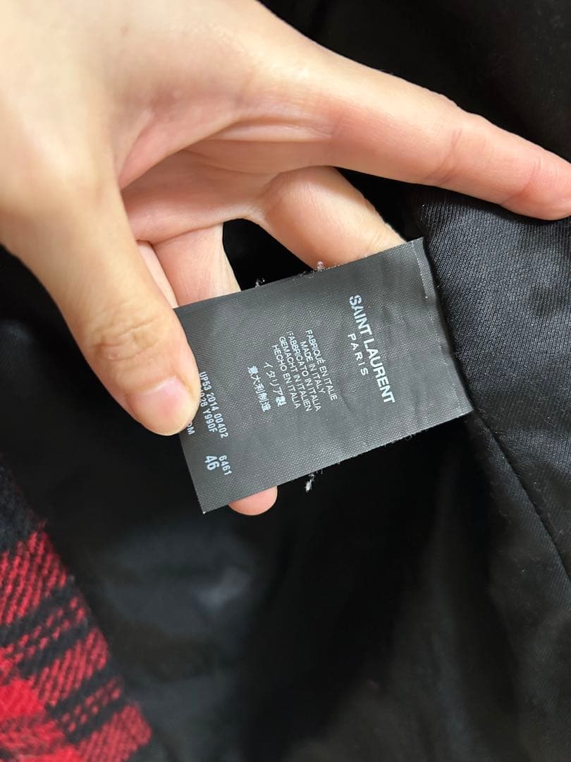 美品‼︎希少‼︎ 46 サンローランパリ　エディ期　コート アウター