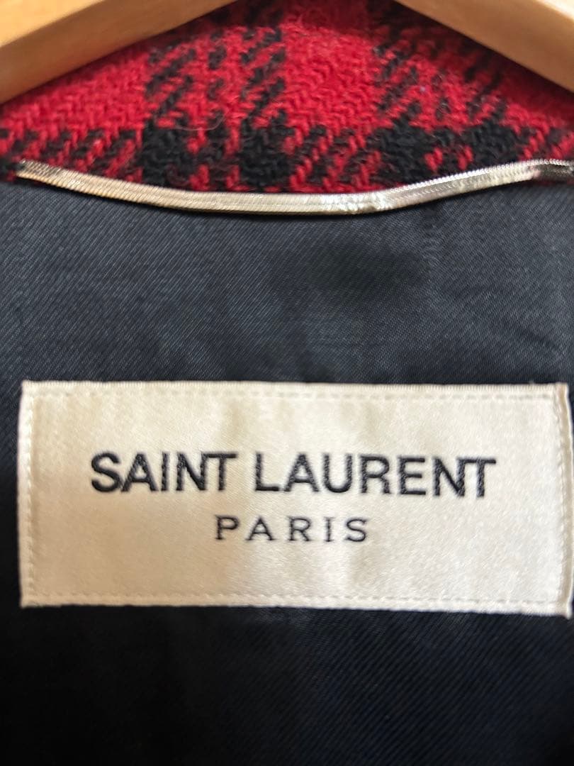 美品‼︎希少‼︎ 46 サンローランパリ　エディ期　コート アウター