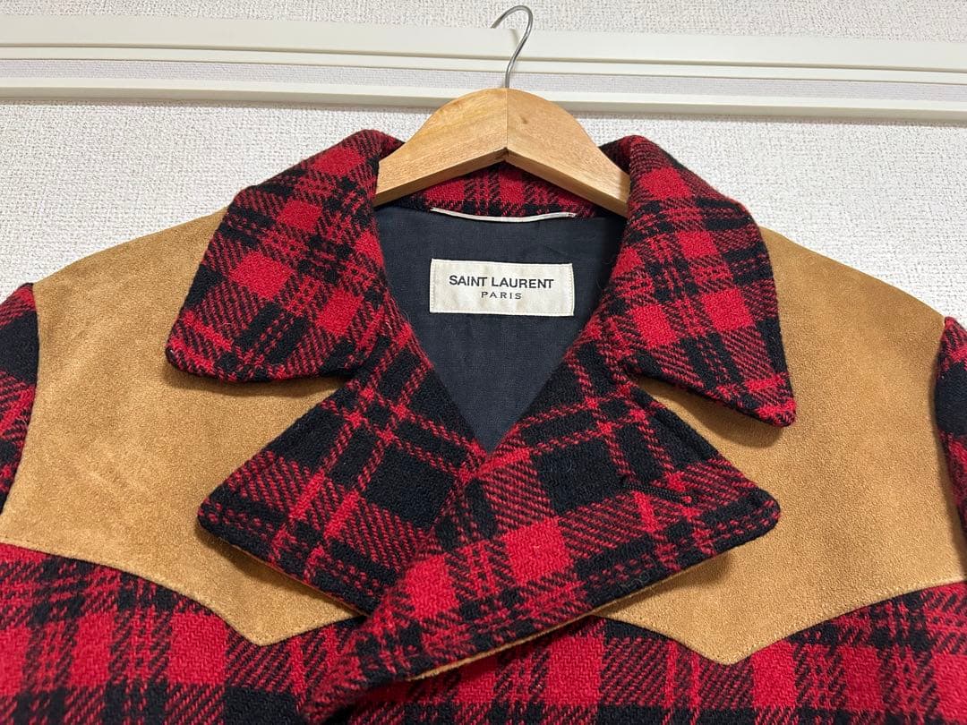 美品‼︎希少‼︎ 46 サンローランパリ　エディ期　コート アウター