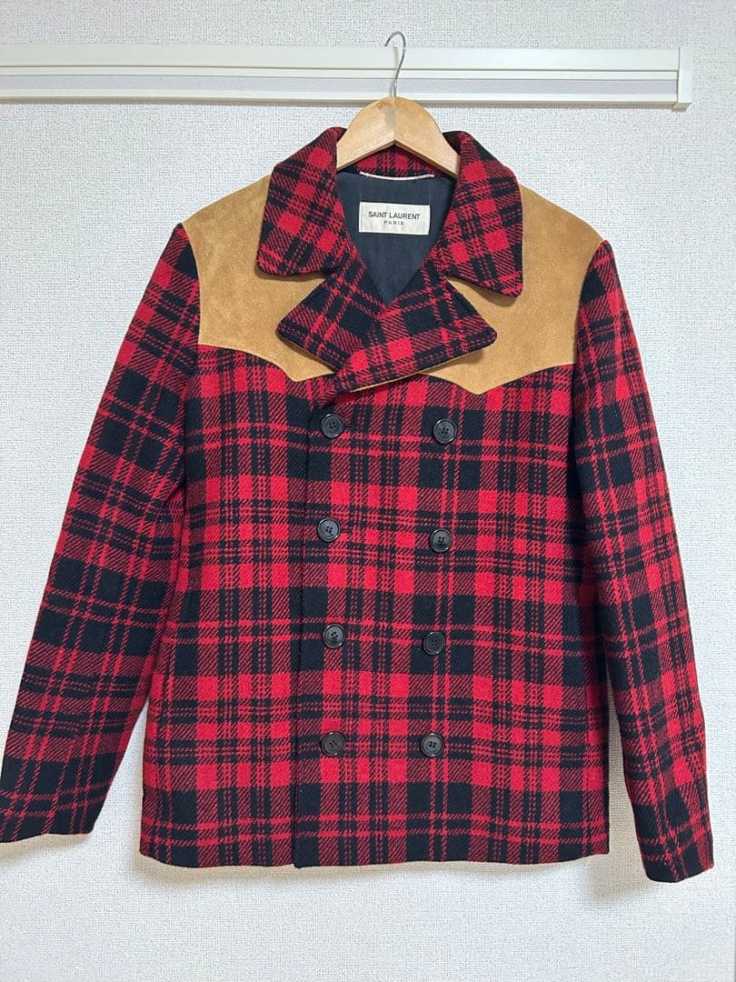 美品‼︎希少‼︎ 46 サンローランパリ　エディ期　コート アウター