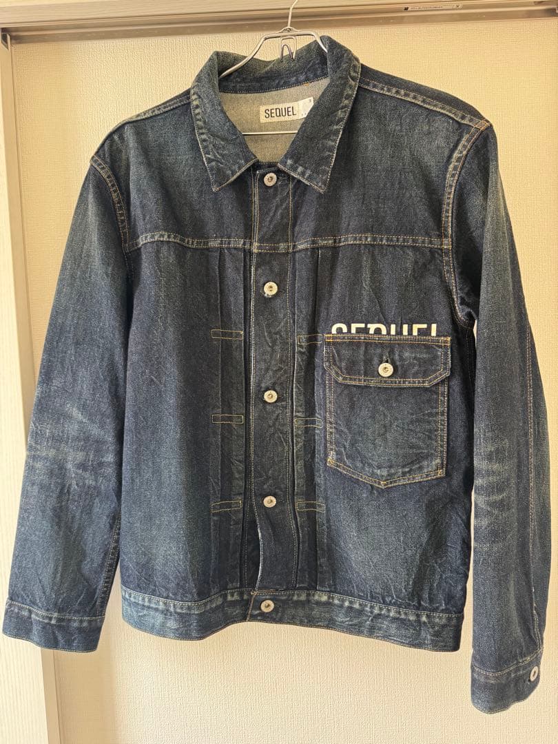 わんたろう　sequel fragment コラボデニムジャケット