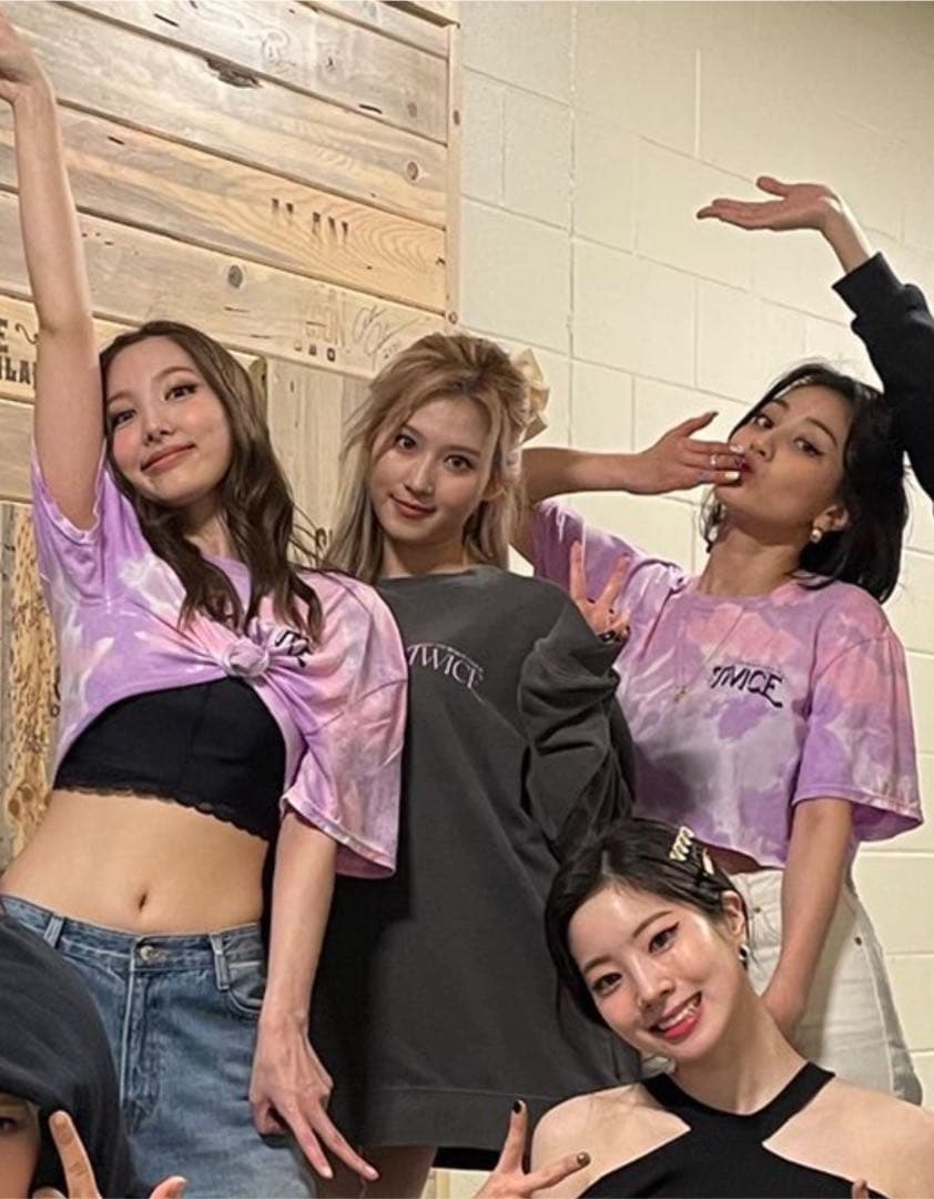 TWICE WORLD TOUR アメリカ 限定グッズ【Tシャツ05】L