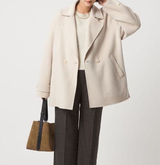 『green label relaxing』リバー テーラード ミドルコート