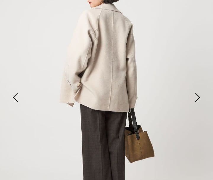 『green label relaxing』リバー テーラード ミドルコート