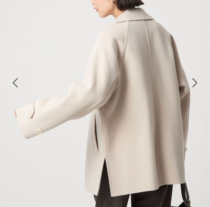 『green label relaxing』リバー テーラード ミドルコート