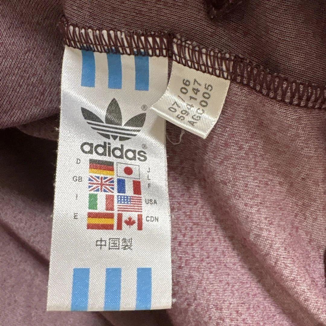入手困難モデル adidas 00s ベロア トラックジャケット ボルドー L