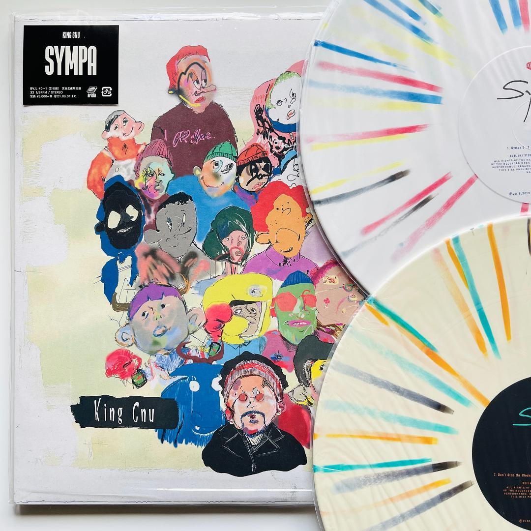 初回スプラッターレコード 美盤 King Gnu Sympa キングヌー シンパ