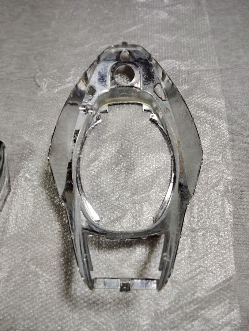 ヤマハ　スーパージョグzr3yk　希少　メッキカウル