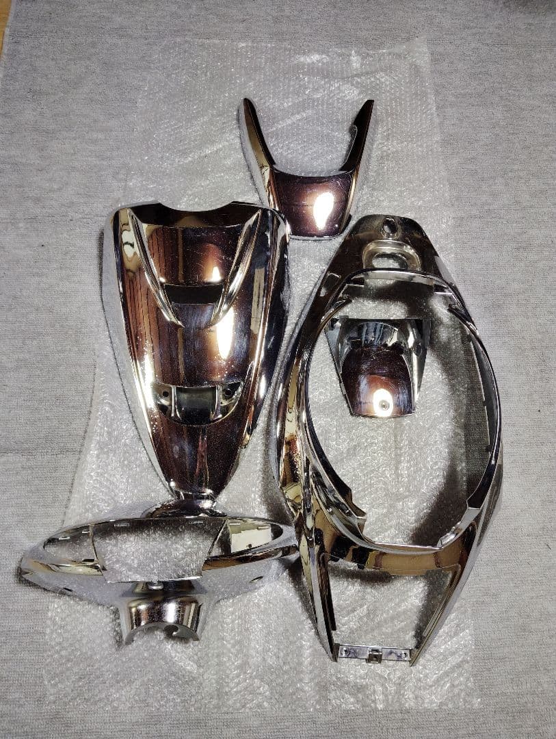 ヤマハ　スーパージョグzr3yk　希少　メッキカウル