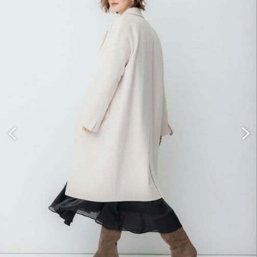 美品✨️23区 23AW ウール カシミヤ ビーバー チェスターコート