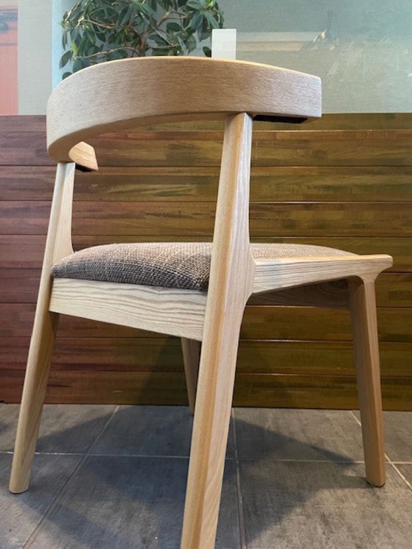 アトム■Henryヘンリー アッシュ無垢材/天然木 ダイニングチェア■B