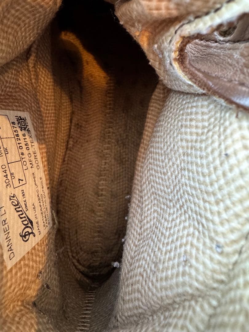 【美品 箱付き25cm】DANNER Danner Light 7EE