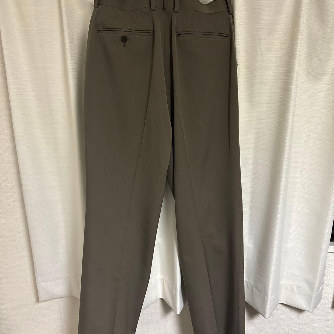 R*o様 オーラリー ウールマックスギャバジンスラックス