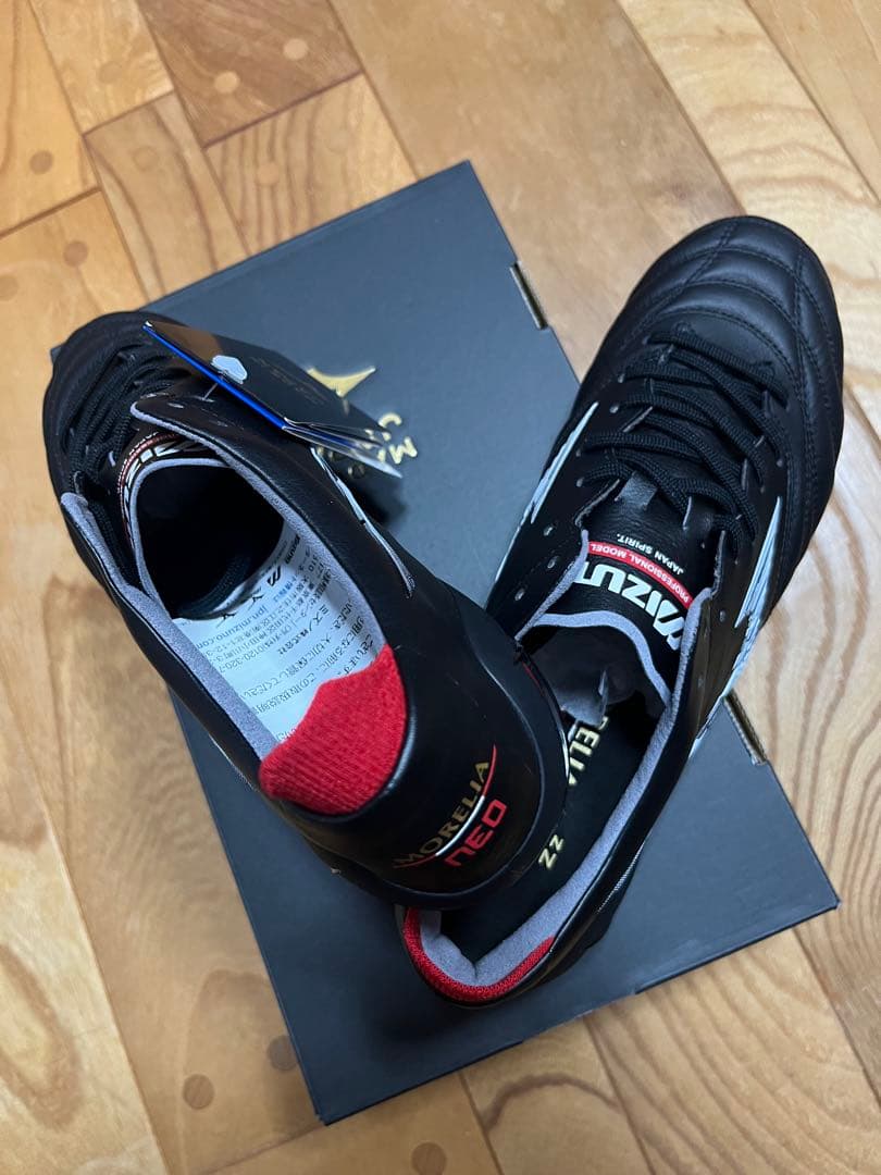 新品　超大特価　ミズノ　モレリア ネオ4 JAPAN 26cm ブラック ①