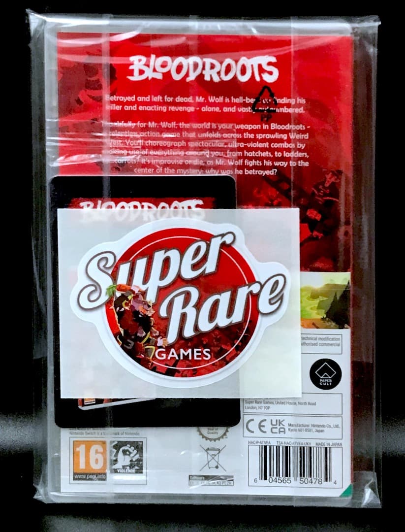 Bloodroots Nintendo Switch 新品未開封