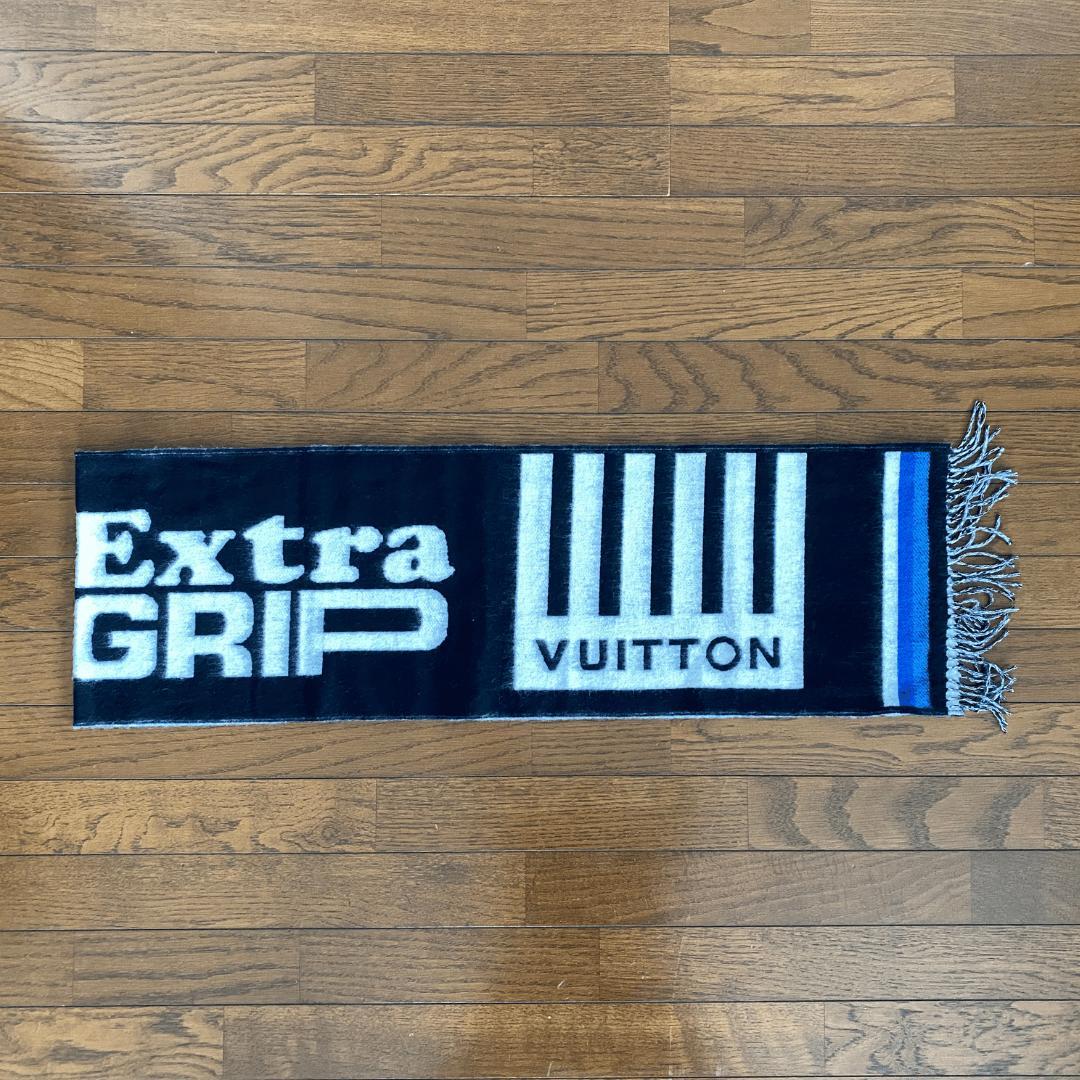 【未使用箱付】LOUIS VITTON ルイ ヴィトン マフラー　ブラック