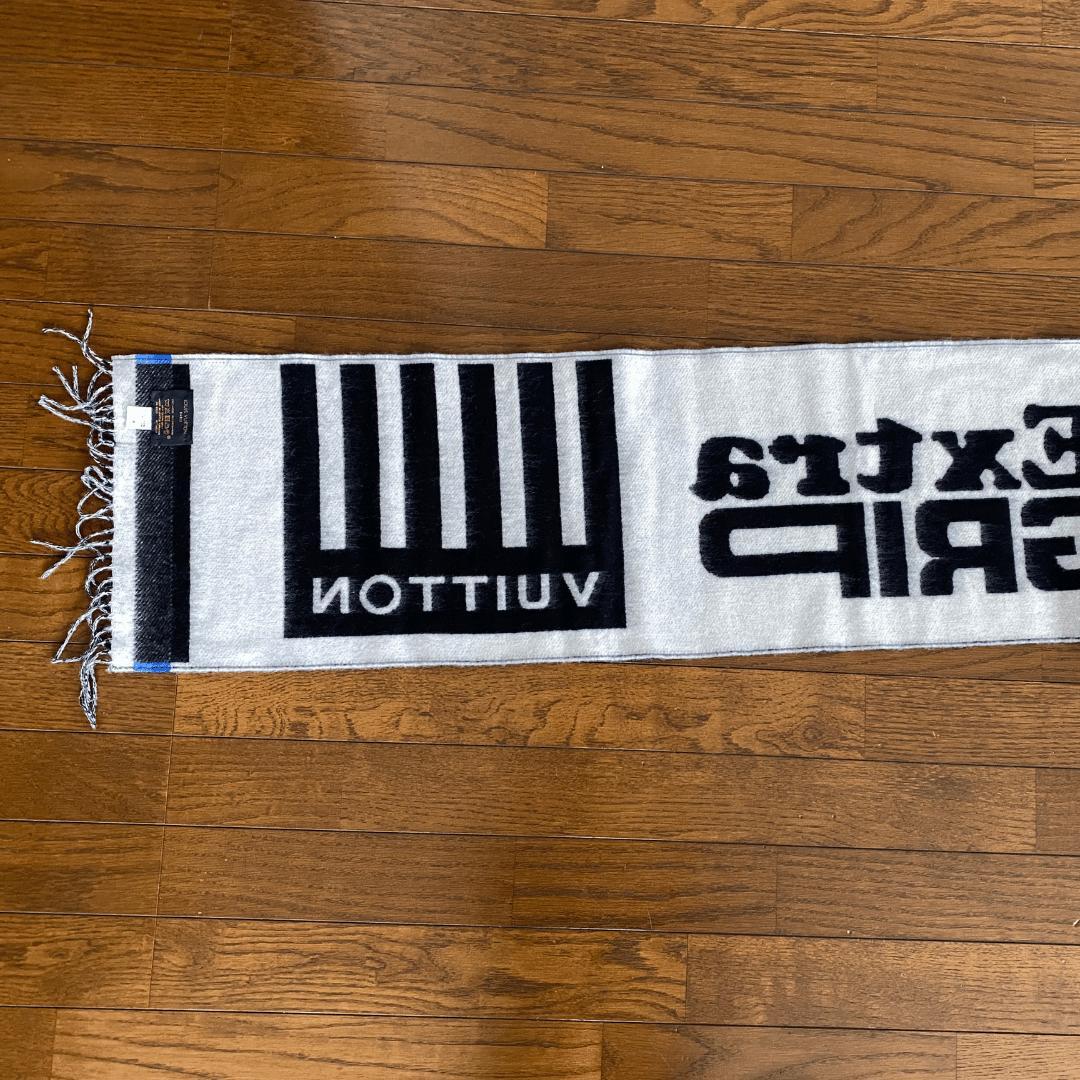 【未使用箱付】LOUIS VITTON ルイ ヴィトン マフラー　ブラック