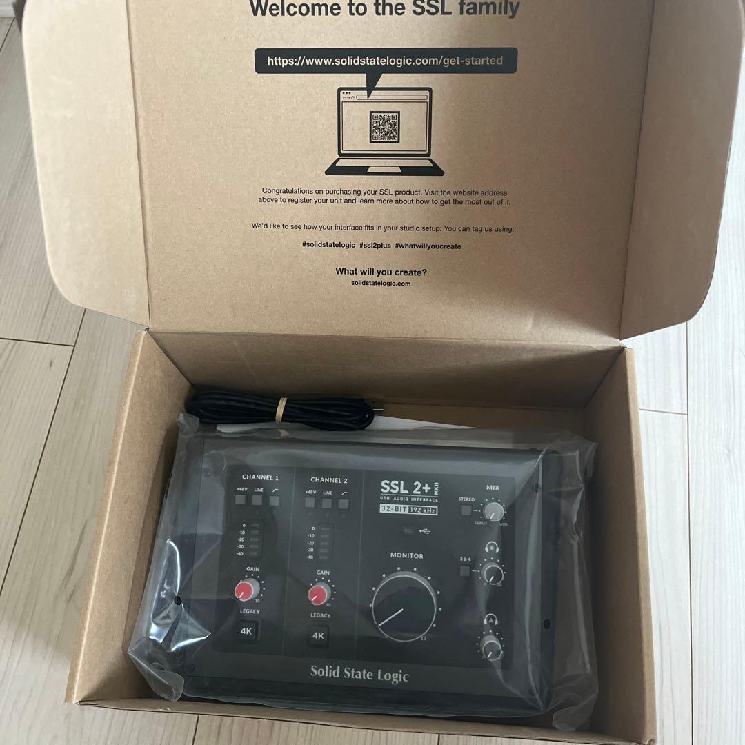 Solid State Logic SSL 2+ オーディオインターフェイス