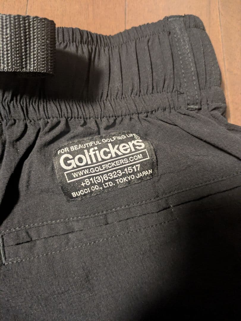 Golfickers　ゴルフィッカーズ 　ナイロンパンツ M　HOLE597