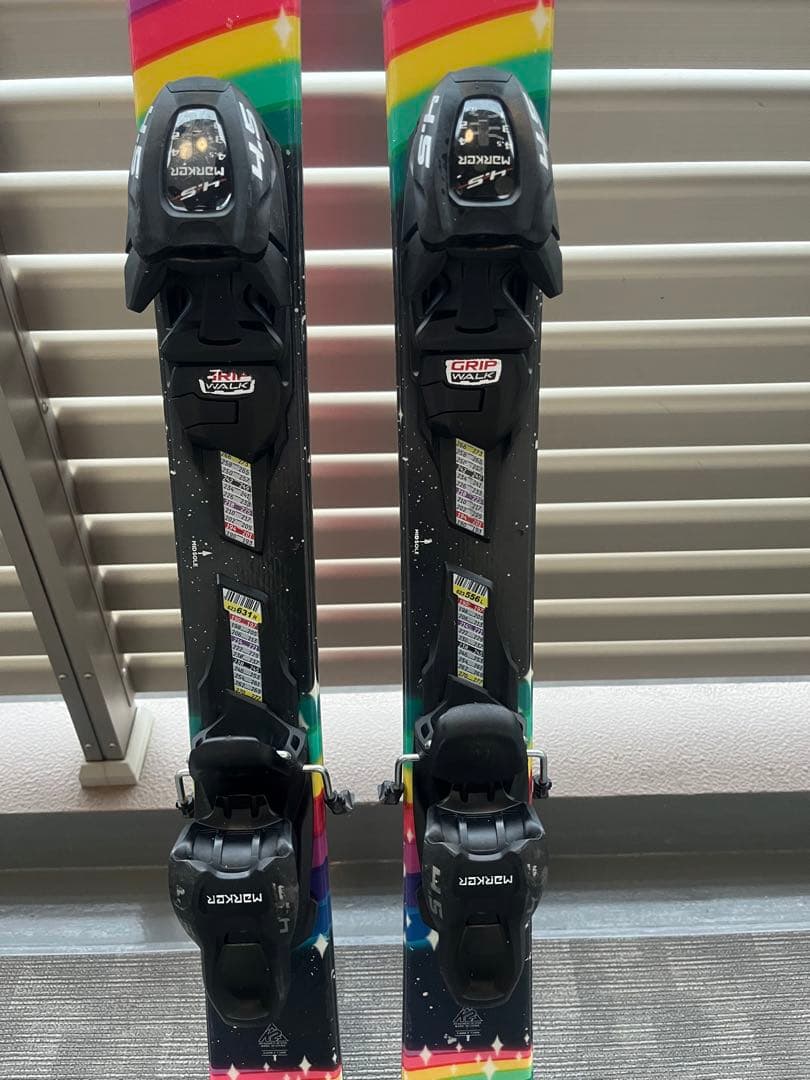 【お値引中】K2 Missy ジュニアスキー 129CM ビンディング付き