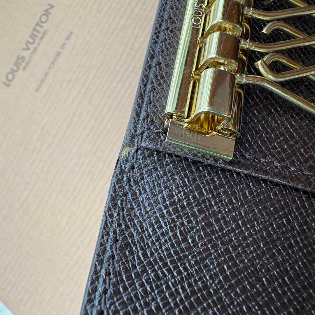 美品　未使用に近い　ルイヴィトン　キーケース　ダミエ　6連　ミュルティクレ