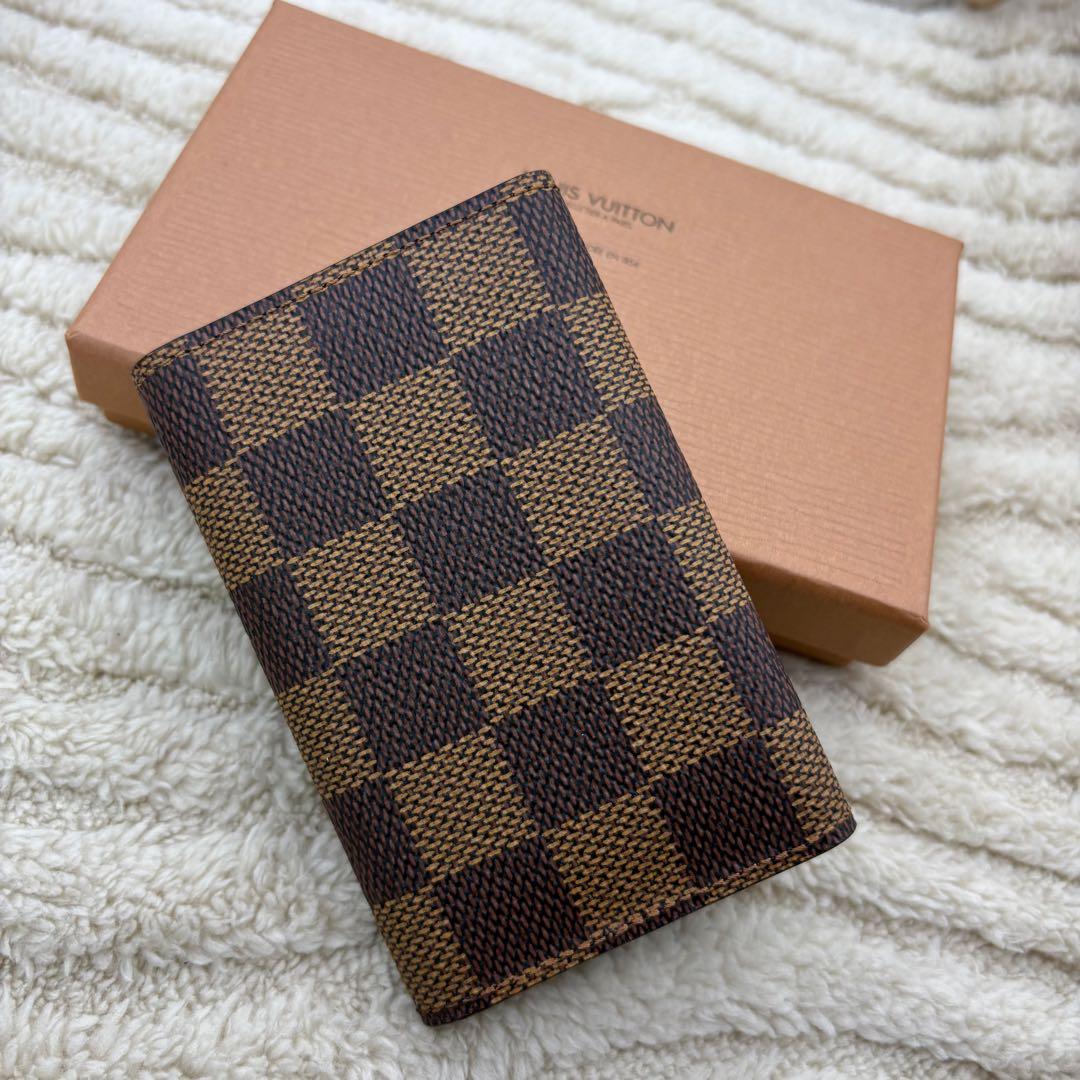 美品　未使用に近い　ルイヴィトン　キーケース　ダミエ　6連　ミュルティクレ