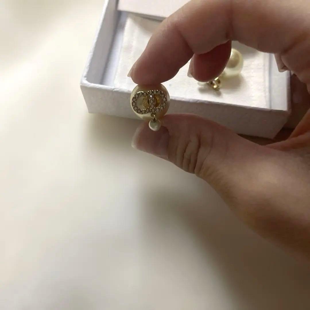 m*h様 Dior Tribales パール ピアス ディオールトライバル