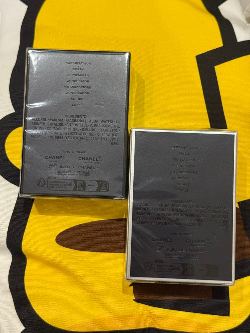 【未開封】シャネル ブルー ドゥ シャネル メンズ香水 50ml×2本セット