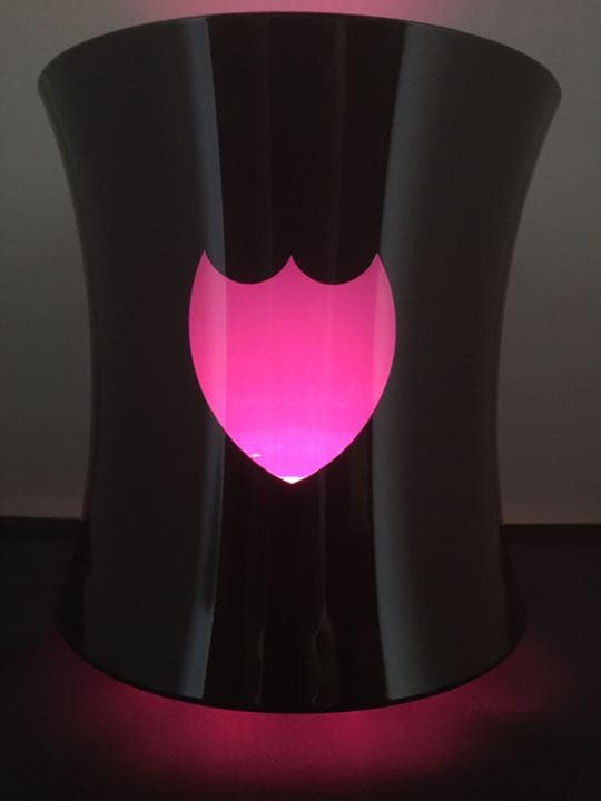 ☆新品・未使用☆ ドン・ペリニョン アクリル製LEDルミナスシャンパンクーラー