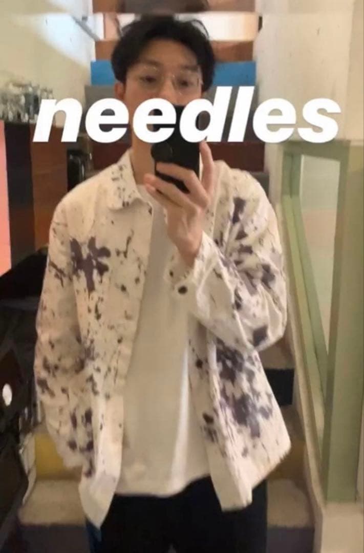 needles ニードルス ペイントカバーオール　希少
