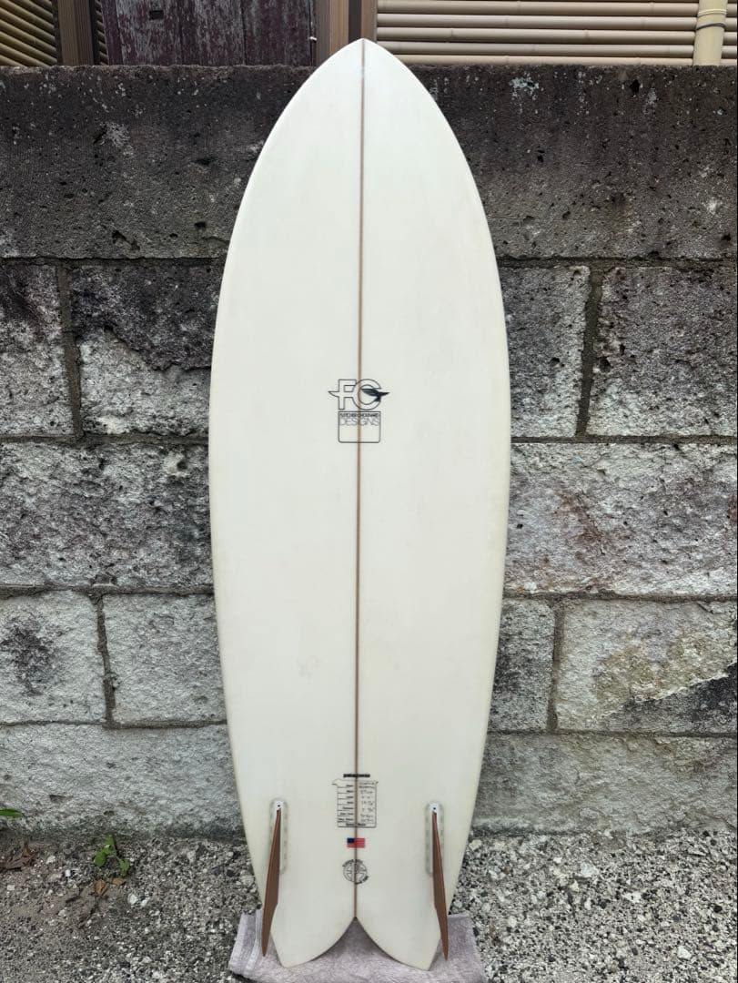 都内近郊限定 FCD パタゴニア Fish Twin 5'5 フィン付き