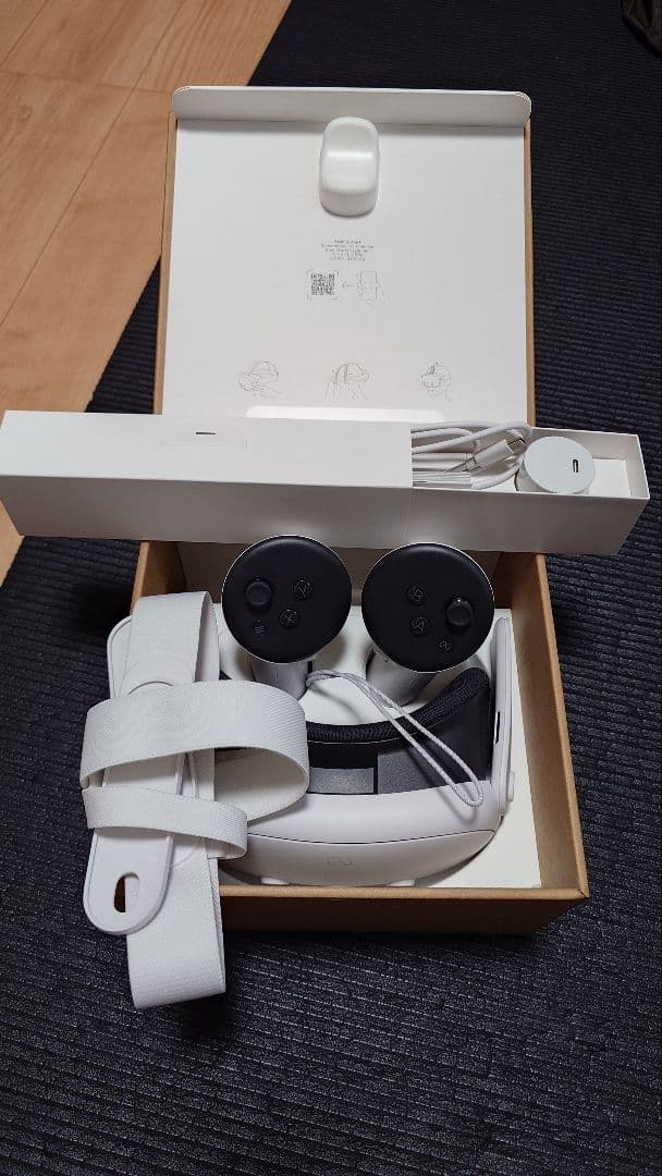 Quest 3 メタクエスト3 ヘッドバンド カバー セット VR