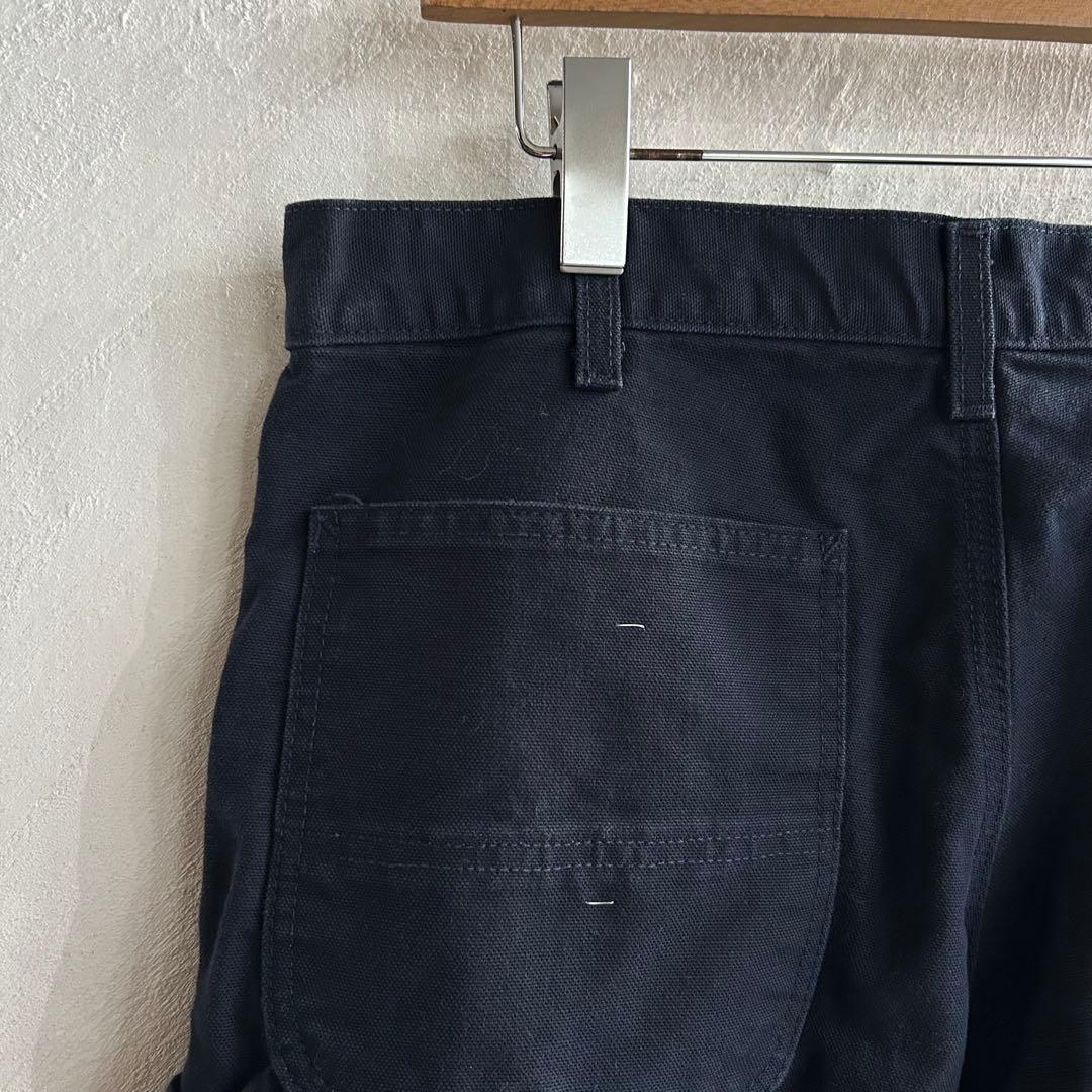 00S USA Carhartt ペインターパンツ ダックパンツ ネイビー 34